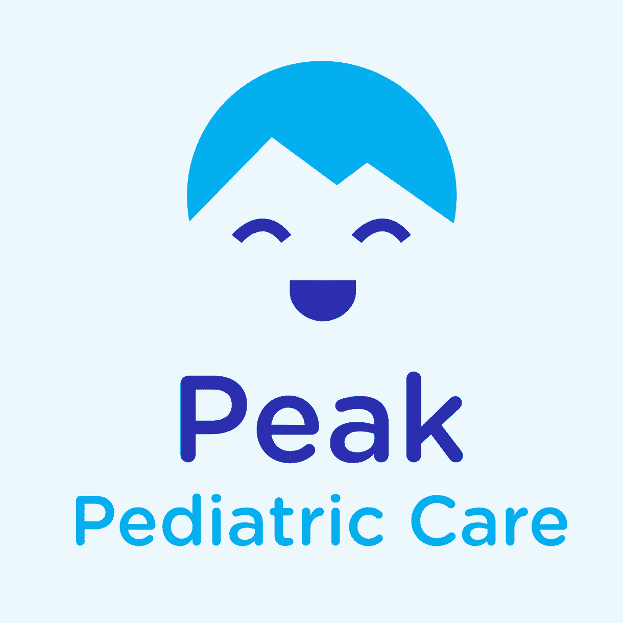 Pediatric dentist logo design Royalty Free Vector Image